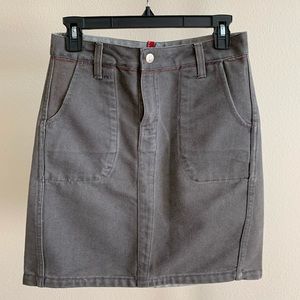 Reversible Denim Skirt